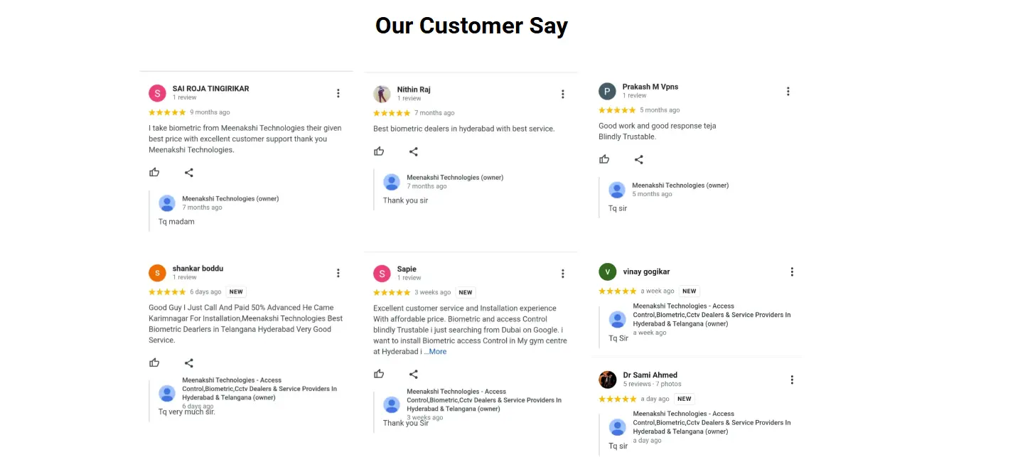 Customer Feedback 2