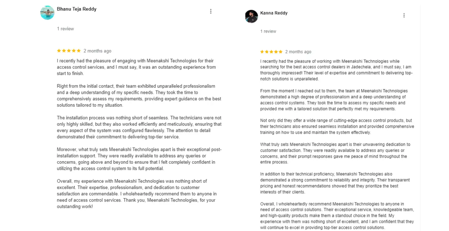 Customer Feedback 1